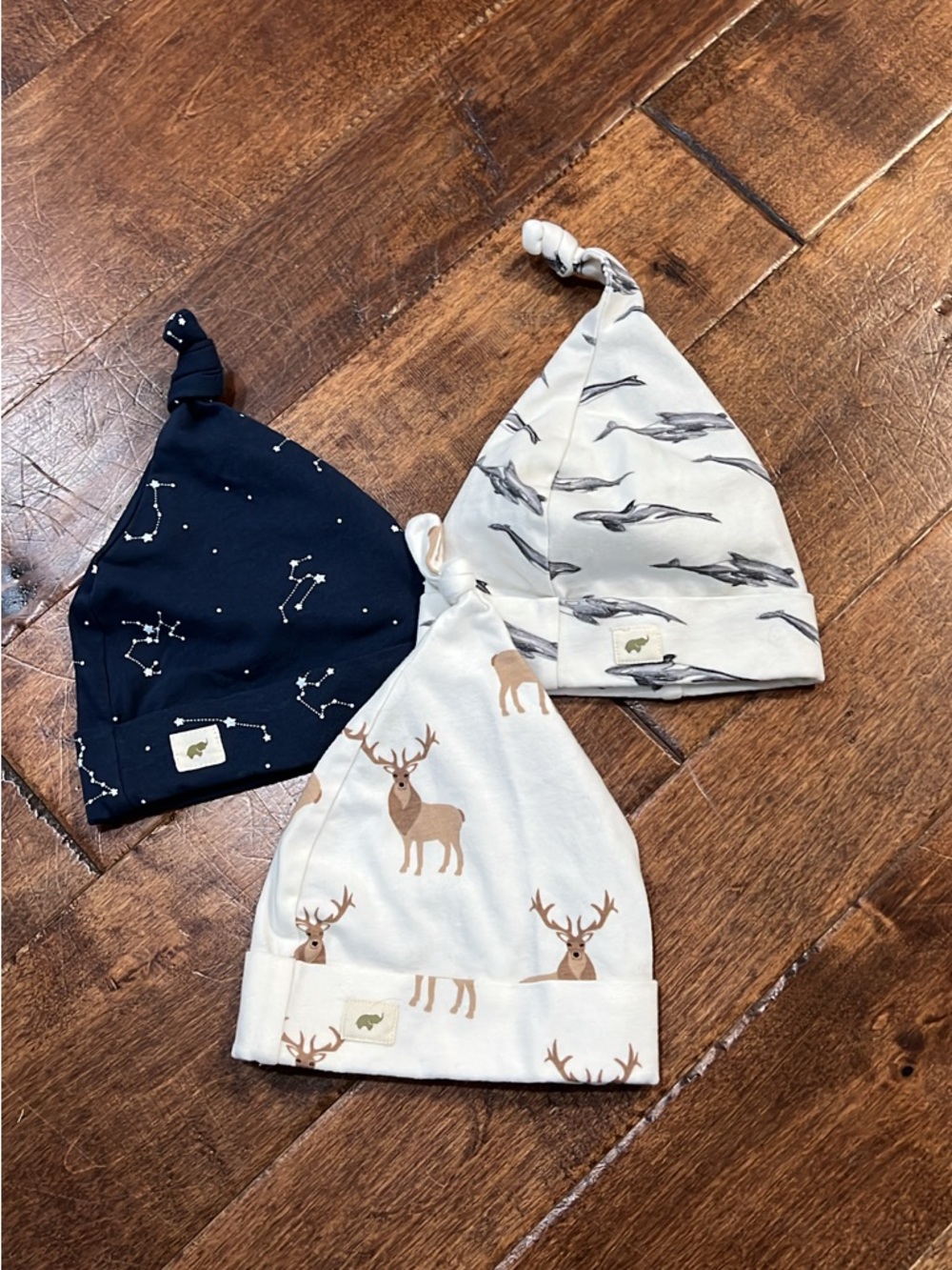 Monica and Andy Infant Hats